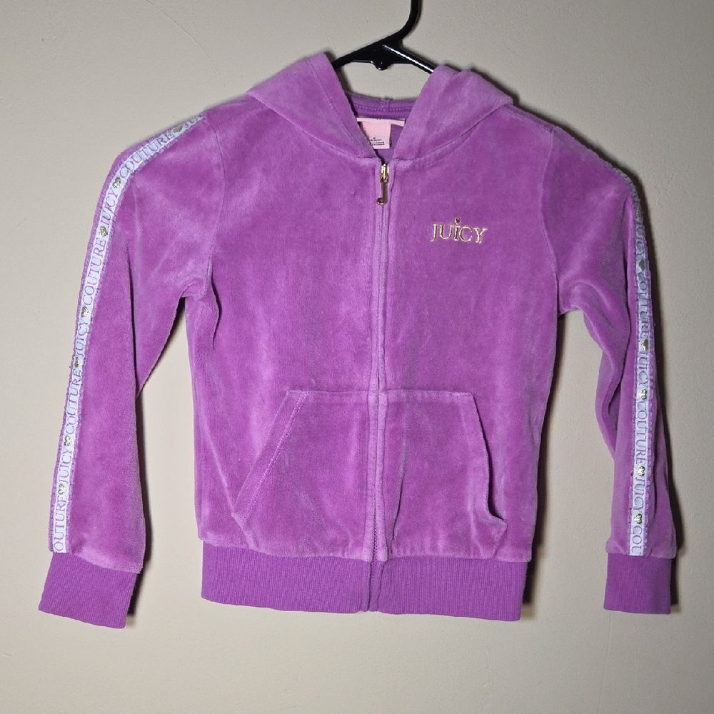 Juicy Couture Kids Zip-Up Hoodie Size 6